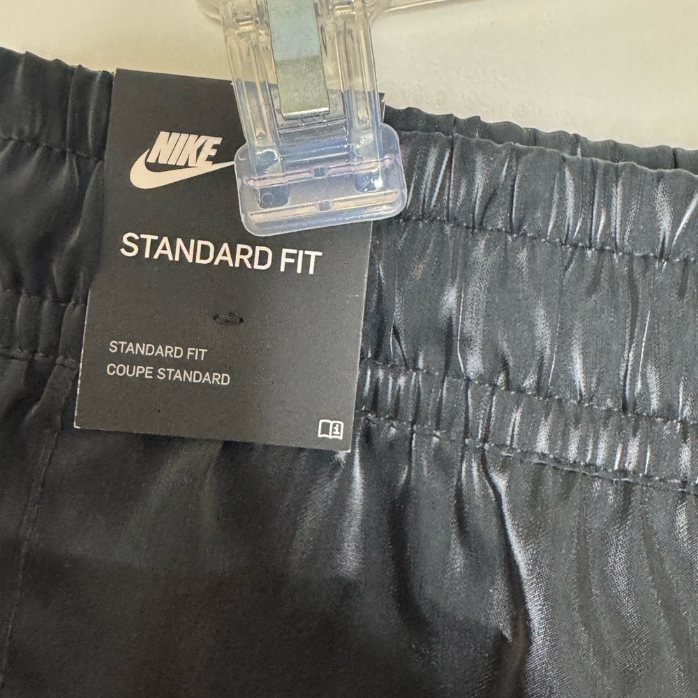 Nike Women's Black Athletic Running Shorts with Drawstring - Picture 5 of 7